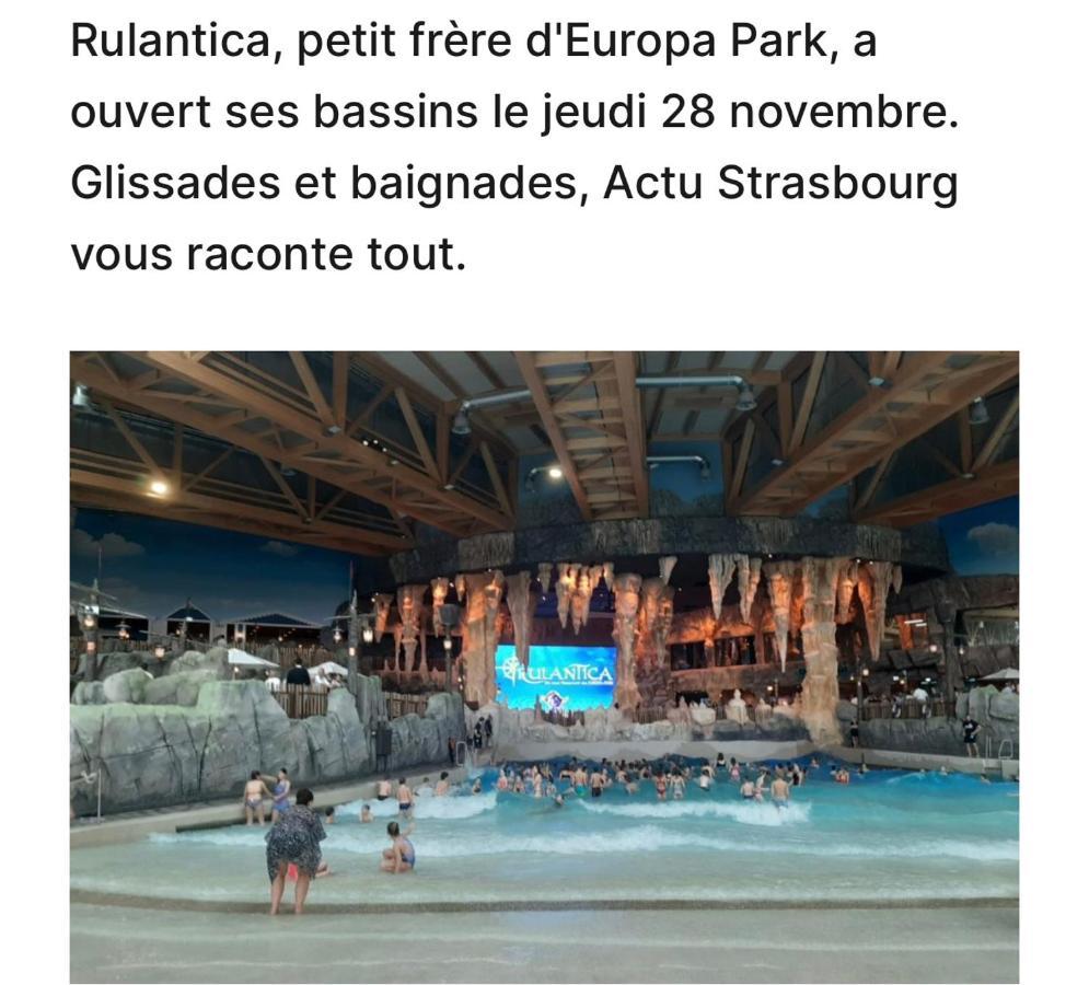 Апартаменты Location Mh Situee A 15 Mn D Europa Park Et Rulantika Boofzheim Экстерьер фото
